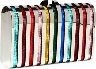 Emm Kuo Womens Rodeo Clutch In Multicolor