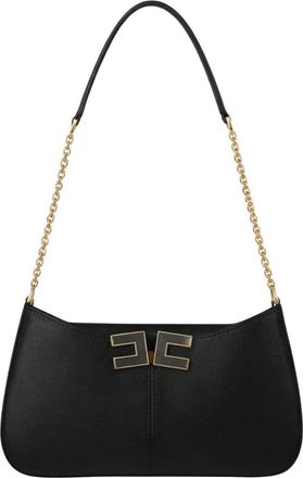Elisabetta Franchi Shoulder Bags, female, Black, Size: ONE SIZE Shoulder Bags