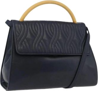 Fendi Pre-owned Handbags, female, Blue, Size: ONE SIZE Pre-owned Vintage Hand Bag