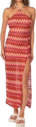 Maaji Bloom Helsie Dress In Wine