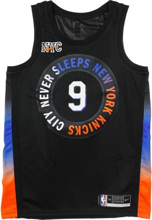 Nike NBA Swingman Jersey City Edition 2020 - Heren - Sportshirts - Zwart - S - Polyester - Fitness