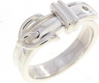 Herm&egrave;s Silver 925 Band Ring (Pre-Owned)