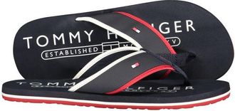 Tommy Hilfiger Blauw Polyurethaan Heren Slippersandal