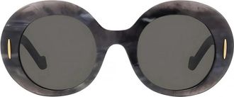 Loewe Anagram Zonnebril - Dames - Zonnebrillen - Zwart - 50 MM - Accessoires