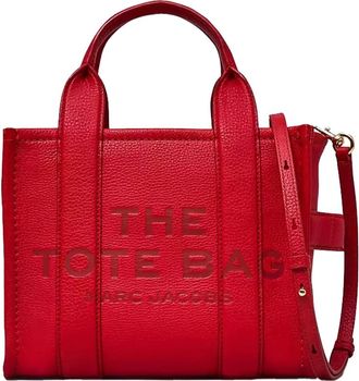 Marc Jacobs Mini Tote - Dames - Shoppers - Rood - ONE Size - Leer - Tassen