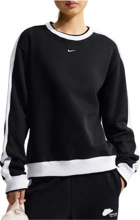 Nike (WMNS) Nike Studio Fleece Medium Weight Crew Total Black Sail IV4944-001