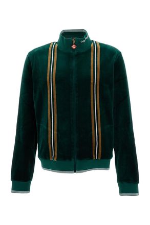 Casablanca Velour Stripe Track Jacket