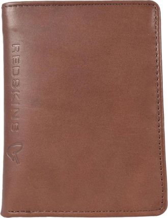 Redskins Portefeuille logo en cuir - Heren - Portefeuilles - Bruin - ONE Size - Leer - Accessoires