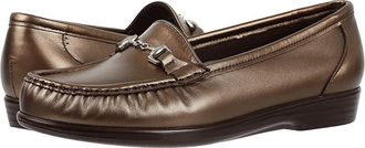 SAS Metro Comfort Bit Loafer Womens Shoes Bronze : 8.5 WW - Double Wide (D)