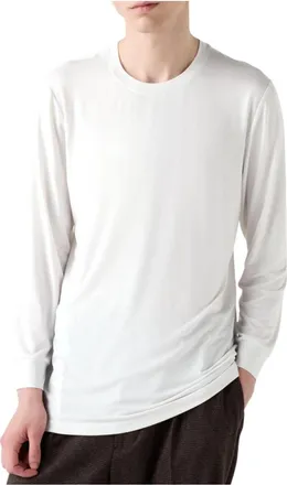 Uniqlo HEATTECH Crew Neck 3/4 Sleeve T-Shirt White 461003-00
