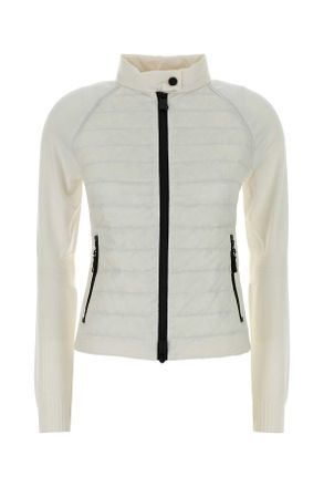 Moncler White Knit Cardigan
