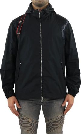 Alexander McQueen Light Jackets, male, Black, M, Light Jackets