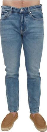 HUGO BOSS Delaware Slim-fit Jeans - Heren - Slim Fit Jeans - Blauw - W33 - Katoen - Jeans