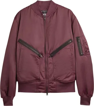 adidas Y-3 Bomber Oversized Jacket Shadow Maroon KA2397