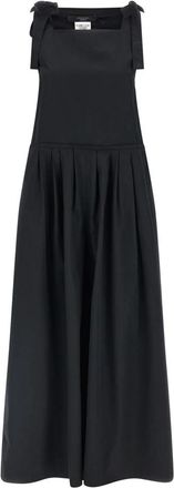 Max Mara Mediterranean Ease Jumpsuit - Dames - Maxi kleedjes - Zwart - 3XS - Katoen - Kleedjes