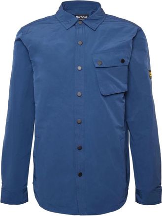 Barbour Control Overshirt - Heren - Zomerjassen - Blauw - M - Nylon - Jassen