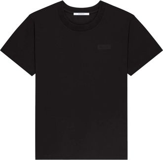 Givenchy T-Shirts, male, Black, 2XL, Logo Patch T-Shirt