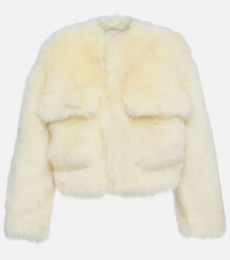 Bottega Veneta Cropped shearling jacket