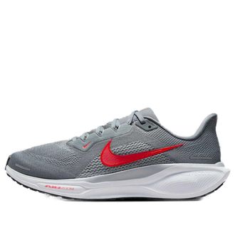 Nike Air Zoom Pegasus 41 Cool Grey Bright Crimson FD2722-013