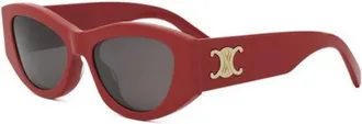 Celine Authentieke Triomphe Bril- Premium Kwaliteit - unisex - Zonnebrillen - Grijs - 55 MM - Accessoires