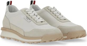 Thom Browne Low-Top Sneaker - Sneaker Con Logo - Gr. 8_5 - in Weiß - für Damen