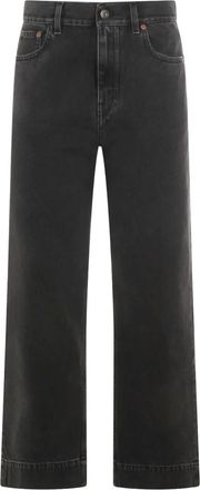 Chlo&eacute; Jeans met opgestikte zak - Zwart