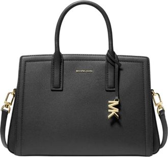Michael Kors Laila Handtas - Dames - Handtassen - Zwart - ONE Size - Leer - Tassen