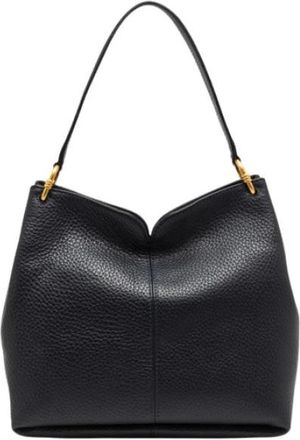 Gianni Chiarini Sandra Schoudertas - Dames - Schoudertassen - Zwart - ONE Size - Leer - Tassen