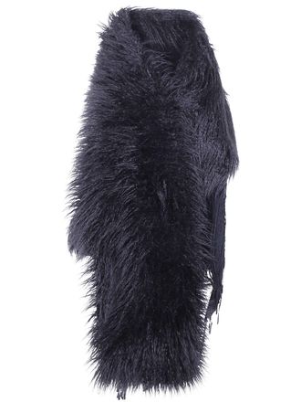 Yohji Yamamoto Coat Fur Stole Coat