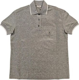 Brunello Cucinelli chest-pocket polo shirt - Grey