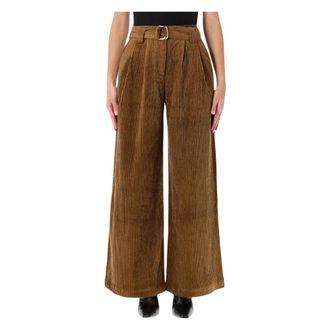 Sessun Rivel Pant - - Trousers - Donna - Marrone - S