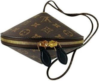 Louis Vuitton Brown Monogram Handbag Shoulder Bag Tote Bag (Pre-Owned)
