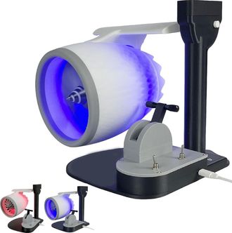 OEM Ventilador De Escritorio Turbojet Pro Con Humidificador, Motor A Reacci&oacute;n, Compacto Y Potente