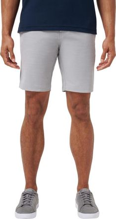 Travis Mathew Vineyard Visit Shorts in Heather Sleet at Nordstrom, Size 36
