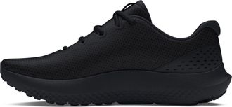 Under Armour Mens UA Charged Surge 4, Ultra-Responsive Mens Running Shoes, Lightweight and Breathable Running Trainers, Mens Trainers with Charged Cushioning Black