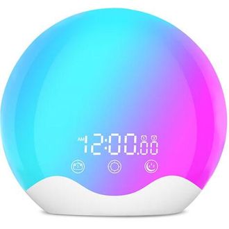 OEM Despertador Digital Simple Para Estudiantes, Ideal Para Dormitorio, Con Pantalla Led Y Luz Nocturna