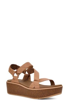 Teva Madera Wedge Sandal in Tigers Eye at Nordstrom, Size 9.5