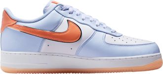 Nike Mens Air Force 1 Low 07 Hydrogen Blue Orange Frost