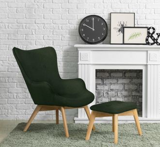 HOME AFFAIRE Sessel »Nicko« wahlweise mit und ohne Hocker