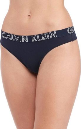 Calvin Klein Ultimate Cotton Thong Panty In Shorline Blue