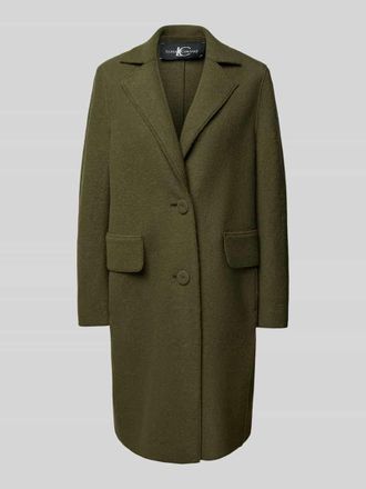 Luisa Cerano Luisa Cerano Mantel mit Reverskragen in Khaki, Gr&ouml;&szlig;e 42