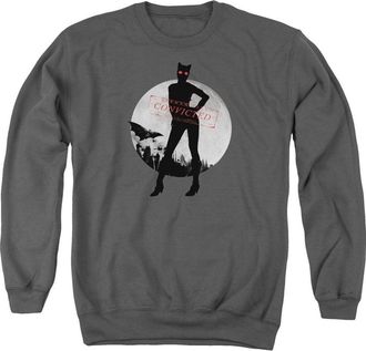 Gildan Batman Arkham City Catwoman Convicted Adult Crewneck Sweatshirt