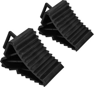 OEM Calas Para Ruedas - Antideslizantes De Caucho - Para Coche Camion Remolque - 2 Unidades