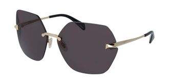 Police SPLA19 ECLIPSE 1 0300 Mens Sunglasses Gold Size 59