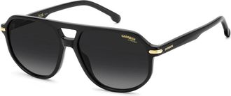 Carrera Pilot Zonnebril - Heren - Zonnebrillen - Zwart - 54 MM - Accessoires