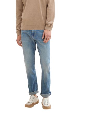 Tom Tailor Slim-fit-Jeans TOM TAILOR Josh, Herren, Gr. 31, L&auml;nge 34, blau (clean light stone blau denim), Denim/Jeans, Obermaterial: 98% Baumwolle, 2% Elasthan, 
