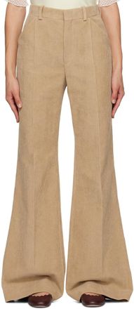 パンツ FABIANA FILIPPI Woman Pants Beige PAD215F358D892 0145 Merino wool trousers, cream for Women | Fabiana Filippi®