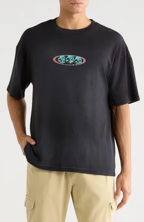 PacSun Digi Skulls Cotton Graphic T-Shirt in Black at Nordstrom, Size X-Large