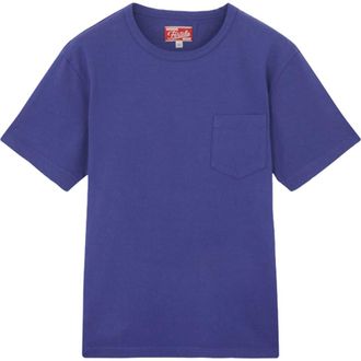 Fortela Tubejp Cotton Chest Pocket T-Shirt in Indaco at Nordstrom, Size Small