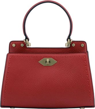 Pourchet Tassen, Dames, Rood, ONE Size, Rode handtas maat S